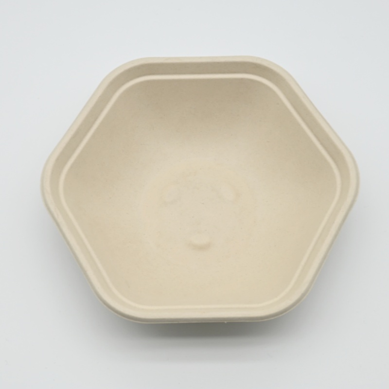 Hexagon Disposable salad Bowls