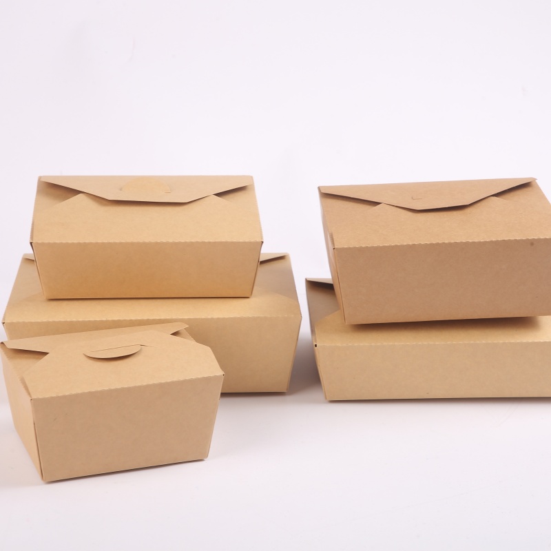 Kraft Paper Takeout Boxes