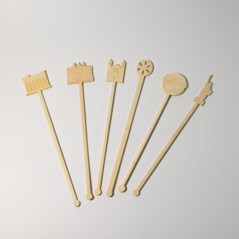 Disposable bamboo Stirrers