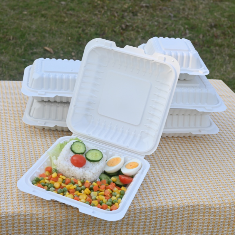 cornstarch food container